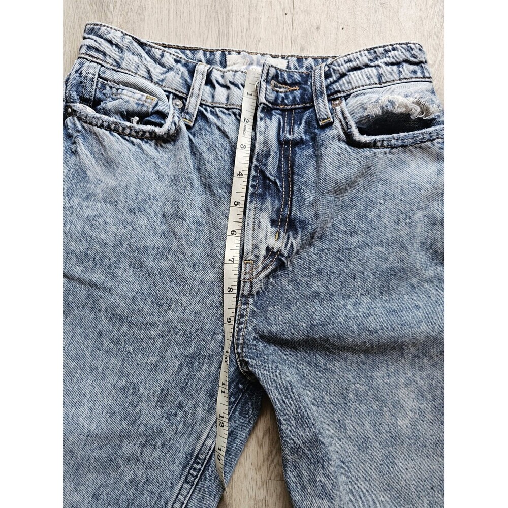 We The Free/FP High Rise Skinny Distressed Jeans Size 25 - Picture 4 of 6